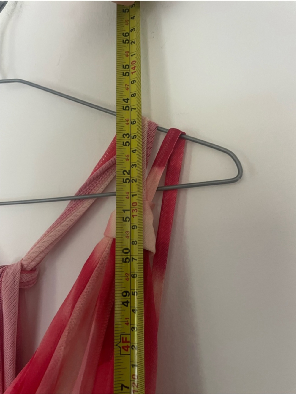 Mango Pink Watercolor Pleated Maxi Dress Large - Picture 11 of 14